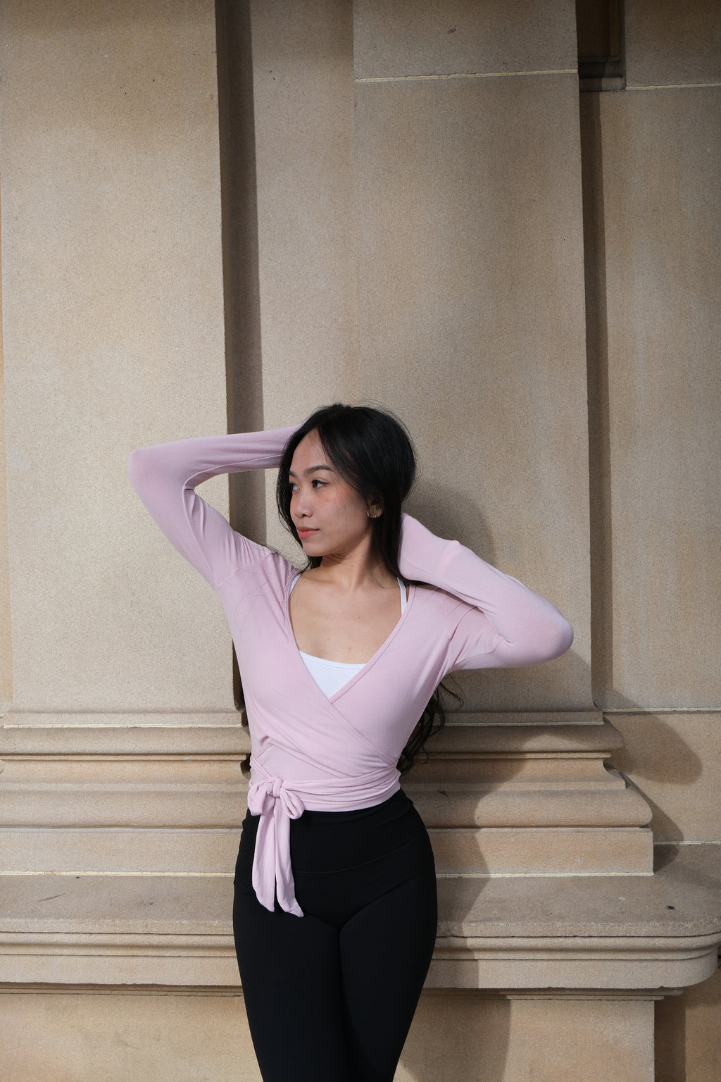 Claire Wrap Top