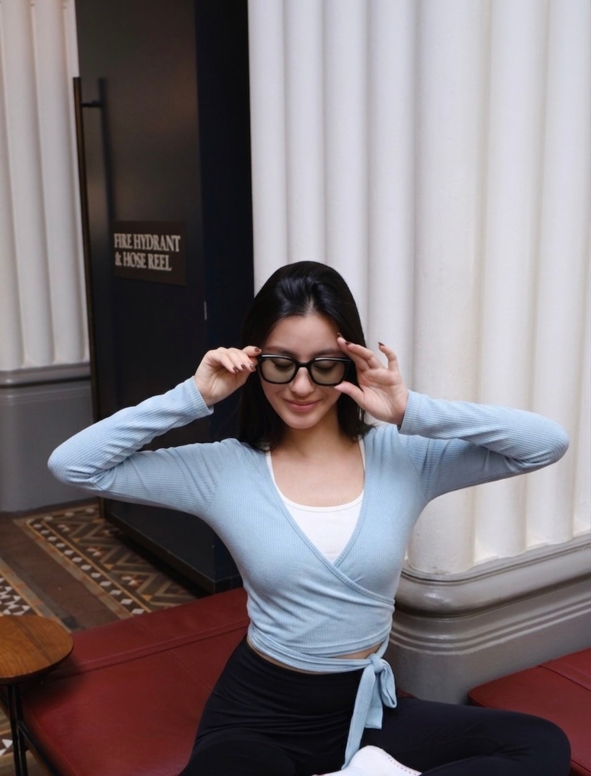 Claire Wrap Top — Exclusive Colours